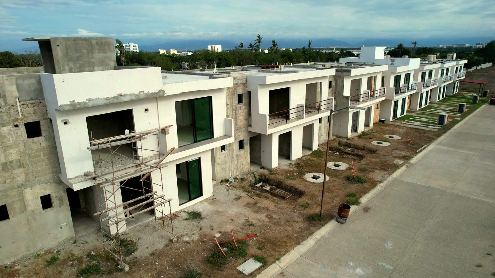 Casas construidas en Del Lago Residencial